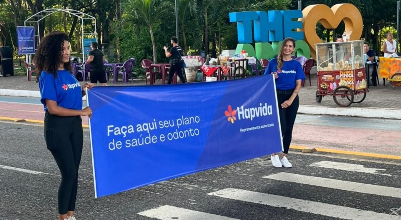 Hapvida participa da Faixa Liberada no Centro de Manaus neste domingo (22)