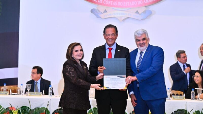 Em palestra magna no TCE-AM, ministro Mauro Campbell destaca papel das escolas de contas na governança pública