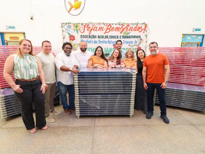 Prefeitura de Manaus amplia qualidade da educação infantil com novos equipamentos em creche da zona Norte