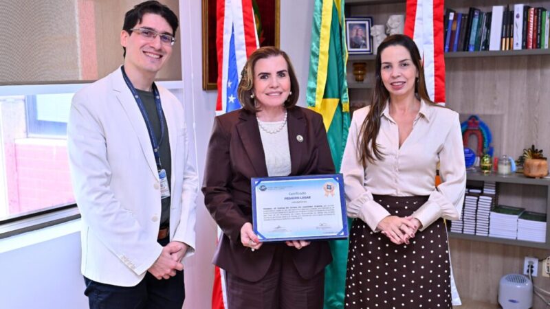 “Reconhecimento de um trabalho contínuo”, afirma Yara sobre liderança do TCE-AM em prêmio de acessibilidade