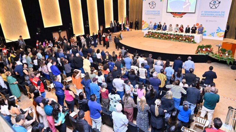 Segundo dia de seminário do TCE-AM destaca acessibilidade na prática e no planejamento público
