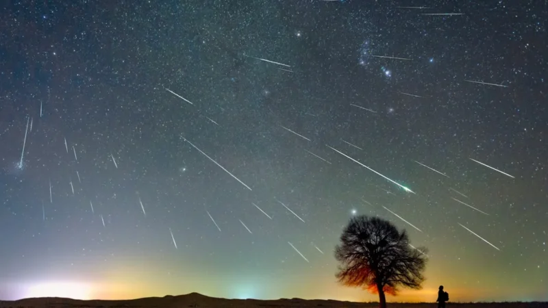 Orionídeas: chuva de meteoros do Cometa Halley será visível em outubro